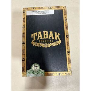 Tabak Especial Cigar Box, Wooden, Empty, Organizer